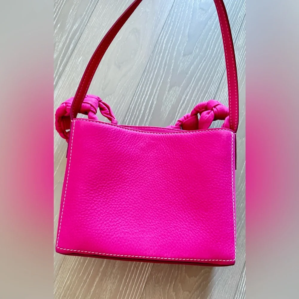 Jacquemus Noeud Bag in Pink - Picture 14 of 16